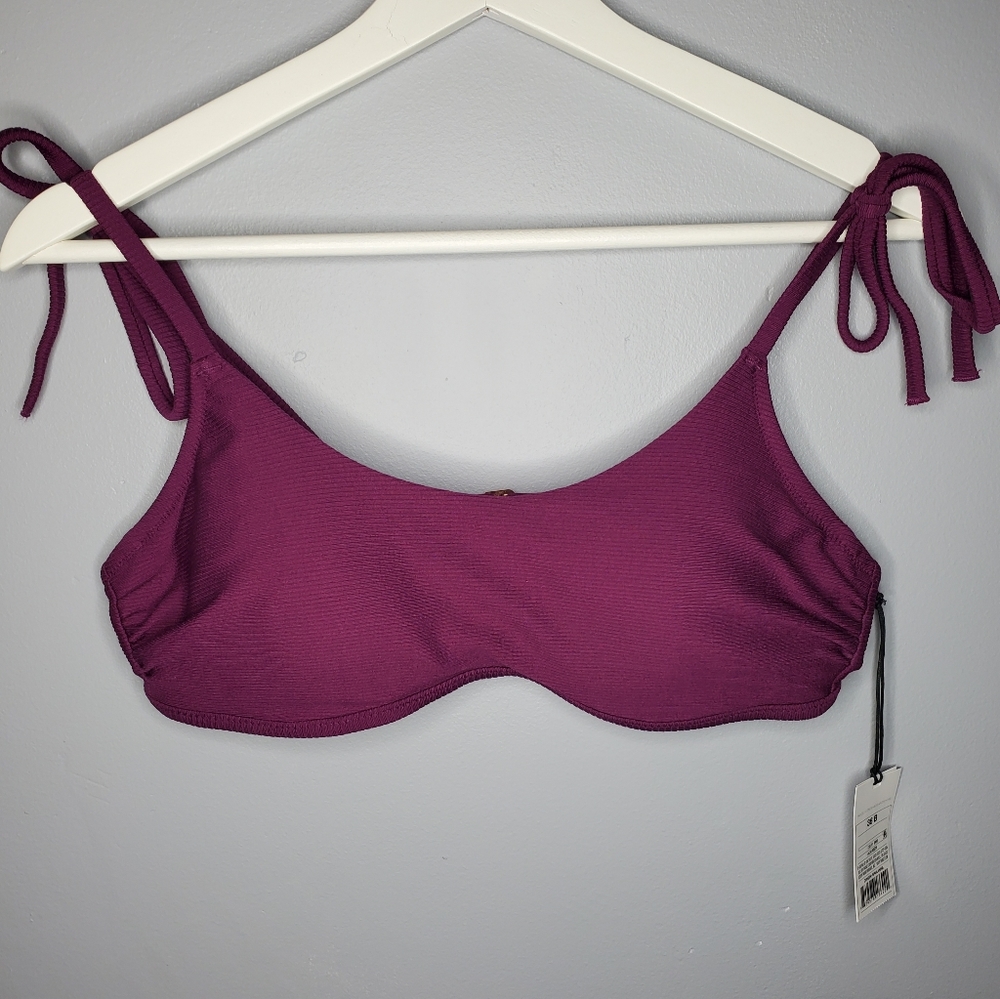 Purple Bikini Top